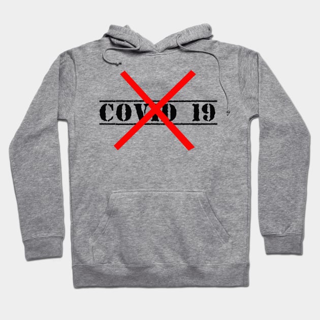 covid 19 Hoodie by V A X